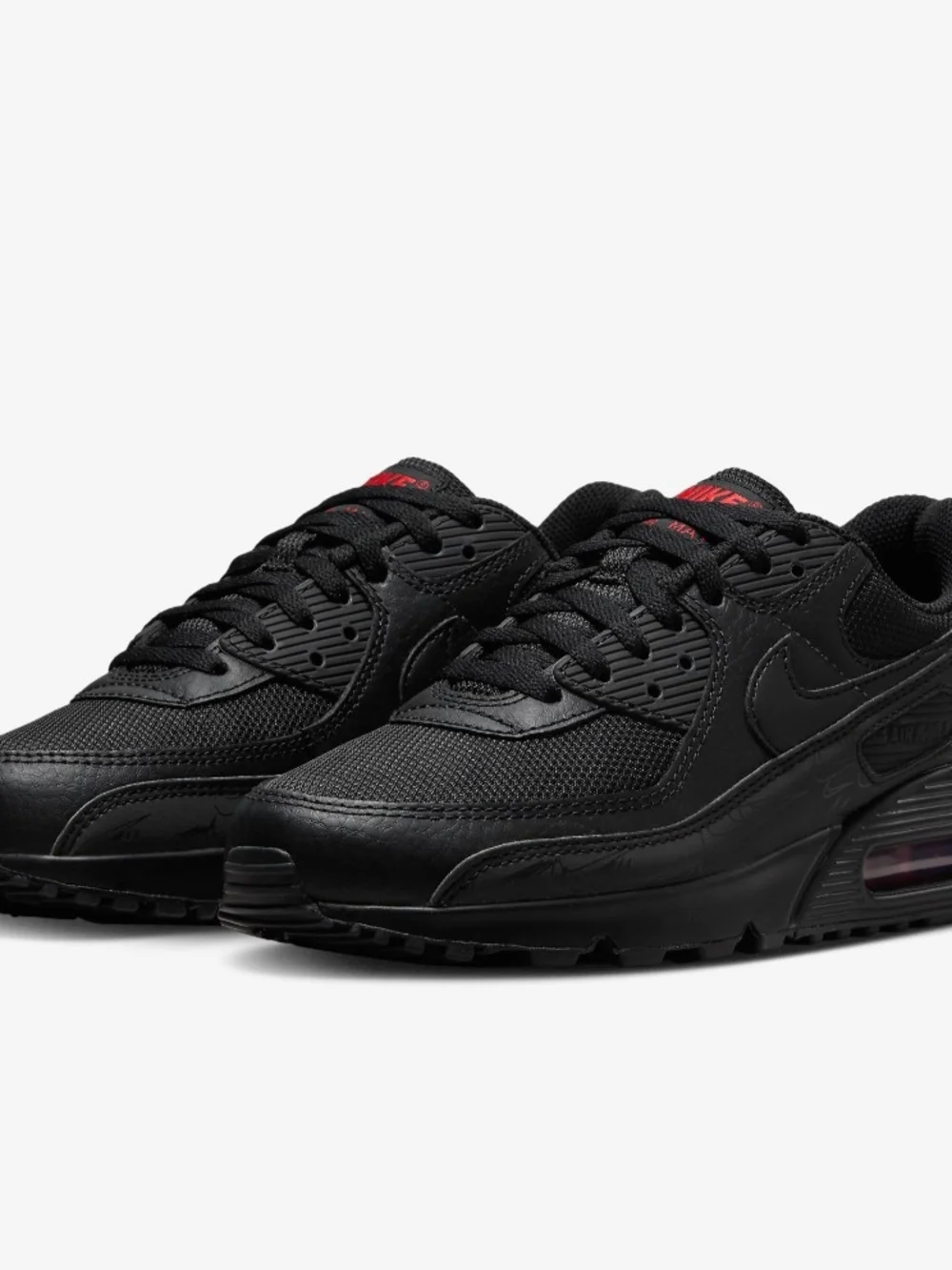 Nike Air Max Men's Black Low-Top Sneakers Size 11 New In Box.